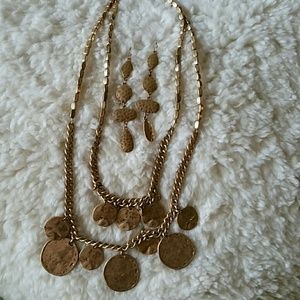 Earrings &Necklace Set
